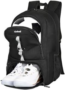Goloni | Small Basketball Soccer Backpack Bag - Soccer Backpack & Bags for Basketball, Volleyball & Football Sports, Includes Separate Cleat Shoe and Ball Compartment, fit to & Adult