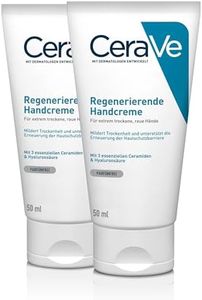 CeraVe Regenerierende Handcreme für extrem trockene, raue Hände, Mit Hyaluron und 3 essenziellen Ceramiden, 2 x 50ml