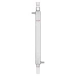 StonyLab Borosilicate Glass Liebig Condenser with 24/40 Joint 400mm Jacket Length Lab Glass Condenser