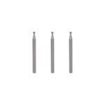 Dremel 107 Engraving Cutting Bit Multipack - 3x Ball-shaped Engraving Cutter with 2.4mm Working Diameter