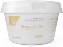 Fatima's Garden Rhassoul Clay with Argan & Eucalyptus - Detox & Soften, 250g