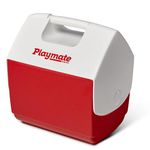 Igloo 7362 11.75 x 8.25 x 12-Inch Playmate PalPersonal Sized Cooler, 7-Quart (Red/White)