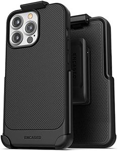 Encased Thin Armor Designed for iPhone 13 Belt Clip Case, Slim Fit Phone Case with Holster (iPhone 13 Pro)