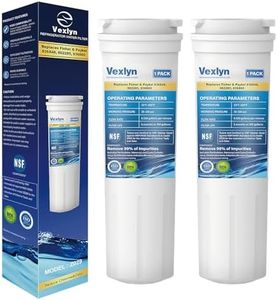 836848 Refrigerator Water Filter Replacement for Fisher&Paykel 836860,862284,862285,E404BRXFDU,EFF-6017A,E522B,E402B,E442B,RF90A180DU,PS2067635,RF402B,WF60,WF296,Pack of 2