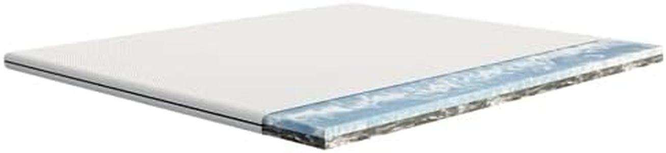Emma Classical Topper per Materasso, Spessore 6 cm, Traspirante e Lavabile con Fodera UltraDry, 80x190 cm, Adatto a Letti a Molle e Divani Letto, Certificato Oeko-Tex