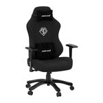 Anda Seat Phantom 3 Gaming Chair for Adults - Ergonomic Video Game Chairs, Reclining Office Computer Gamer Chair, Neck & Lumbar Back Support - Large Comfy Black Premium Linen fabric Desk Chair