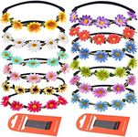 VEGCOO Fashion 12 Pieces Flower Gar