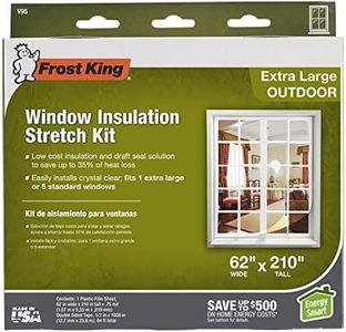 Frost King V95H, 62-Inch by 210-Inch, Clear