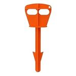 Specialties for Hunters, Butt Out Tool for Hunting,Field Dressing Tools,Butt Out Tool Plastic Hunters Butt Out Tool for Deer Large Livestock Anal Cleaning Deer Hunting Accessories(Orange)