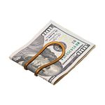 Craighill Station Money Clip - Front Pocket Cash Holder, Slim & Stylish for Credit & Business Cards, Durable Titanium, Bronze, Measures 2.5" x 0.925" x 0.225"