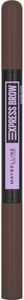 Maybelline New-York - Crayon à Sourcils - Express Brow Satin Duo Crayon et Poudre - Teinte : Dark Brown (04)
