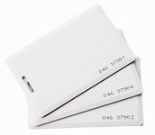 10 pcs 26 Bit Proximity Clamshell Weigand Prox Swipe Cards Compatable with ISOProx 1386 1326 H10301 Format Readers and Systems. Works with The Many of Access Control Systems