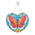 Melissa & Doug Stained Glass Made Easy Activity Kit (Arts and Crafts, Develops Problem Solving Skills, Butterfly, 140+ Stickers)