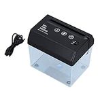 Mini Paper Shredder,Small USB A6 Electric Paper Shredder, Portable Paper Shredder,Documents Paper Cutting Tool Home Office Desktop Stationery for Paper Bills Receipts