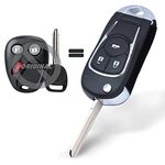 Keymall Upgraded Car Key Fob Keyless Entry Remote for Chevy Tahoe Silverado Suburban Avalanche Equinox SSR/GMC Sierra Yukon/Cadillac Escalade/Hummer H2/Pontiac Torrent/Saturn Vue 2003-2006 FCC LHJ011