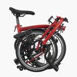 Brompton C Line 6 Speed Folding Bike - House Red (Mid)