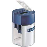 Staedtler Double-hole Tub Pencil Sharpener - 2 Hole(s) - Plastic