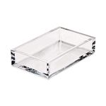 Entertaining with Caspari 1 Count Acrylic Guest Towel Napkin Holder