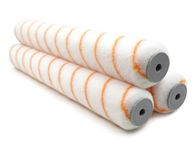 ROLLINGDOG 18" Paint Roller Sleeves - Largr Polyester Roller Covers for Ceiling,Wall,Floor,Decks Painting (Pack of 3)