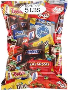 Assorted Chocolate Candy Variety Pack - Assorted Bulk Chocolate Mix - Individually Wrapped Party Chocolate Assortment - Chocolate For Every Occasion More Than 5 Pounds