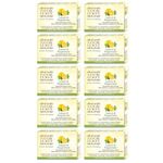 NATURE LEAGUE - LEMON & PEPPERMINT, Natural Handmade, Skin Nourishing, Cooling Soap, with Natural Oils, Goat Milk, Vitamin-E, Camphor, SLS & Paraben Free, Pack of 10 (1000 gms)