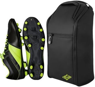 Golf shoe bag,odor proof shoe bag for men Athletic Soccer Golf Gym Spikes Tennis Baseball Odor-Absorbing Water-Resistant Easy to Clean Smell Proof Cleat Bag (X1)