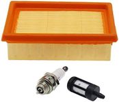 QHALEN Air Filter, Fuel Filter and Spark Plug Kit for Stihl Backpack Blower BR320 BR340 BR380 BR420 BR420C