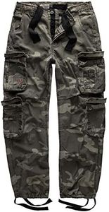 Surplus Airborne Vintage Trouser, Pantalone Uomo, Multicolore (Blackcamo), M