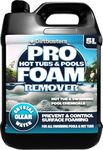 Dirtbusters Pro Foam Remover For Hot Tub, Spa & Swimming Pool, Effective Anti Foam Hot Tub Chemicals For Instant & Easy Results, Suitable For All Hot Tubs & Spas (5L)