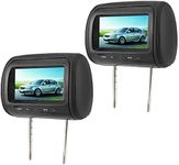 car tv for Back seat, 2pcs 7 in Con