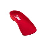 Custom Red 3/4 Length Orthotic (41/42 UK 7-8.5 Medium, Red)