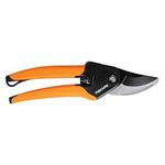 Fiskars Bypass Pruning Shears, 5/8-Inch Cut Capacity SoftGrip Hand Pruner for Small Hands, Blade Stays Sharp Through Heavy Use with Rust Resistant, Low-Friction Coating