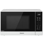 Panasonic NN-SN65KW Microwave Oven with Inverter Technology, 1200W, 1.2 cu.ft. Small Genius Sensor One-Touch Cooking, Popcorn Button, Turbo Defrost-NN-SN65KW-(White)