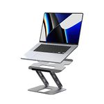 j5create Multi-Angle Aluminum Laptop Stand, Ergonomic Notebook Riser, Suitable for MacBook, Dell, HP, Lenovo, Fits Most laptops up to 16" (JTS127)