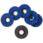 6PCS Strip Discs Stripping Wheel 115mm 4.5inch Fit Angle Grinder Clean and Remove Paint Coating Rust Welds Oxidation