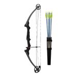 Brennan IND Inc/Genesis EBBQ Archery Right Hand Bow Set, 15-30-Inch/10-20-Pound