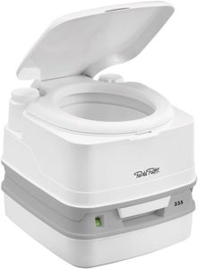 Thetford Porta Potti 335 Portable Toilet, White-Grey – Compact Camping Loo