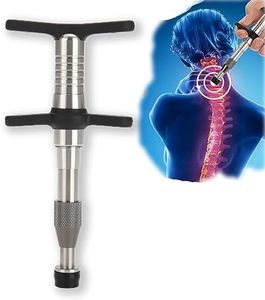 HURRISE Manual Spine Correction Massager, Manual Massager Chiropractic Adjusting Tool,Chiropractic Massager for Complete Muscle Relaxation