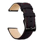 Ritche Sailcloth Watch Band Quick Release Watch Strap Compatible with Samsung Galaxy Watch 6 Band Classic 43mm 47mm 40mm 44mmTimex / Seiko / Fossil / Citizen Watch Bands for Men Women, Valentine's day