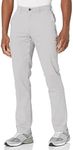 Amazon Essentials Men's Athletic-Fit Broken-in Chino Pant, Light Grey, 34W x 30L