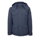 WOOLRICH Aleutian Field Jaket CFWOOU0855mrut3077 Melton Blue Men's Jacket, See PHOTOS, S