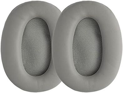 kwmobile Ear Pads Compatible with Sony MDR-1000X / WH-1000XM2 Earpads - 2X Replacement for Headphones - Grey