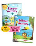 TARGET PUBLICATIONS Blossom Bumper Activity Books for Kids in English | 3 to 5 Year Old Children | 110 Activities like Tracing, Colouring, Set of 2 [Paperback] Content Team at Target Publications