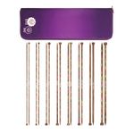 KnitPro Symfonie Single Pointed Needle Set 12" (30cm) | 8 Sizes (3.5mm to 8mm)