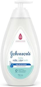 Johnson's Milk + Rice Gentle Nourishing Moisturising Tear-Free Baby Bath 750mL