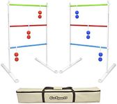 GoSports Premium Metal Ladder Toss Game Set