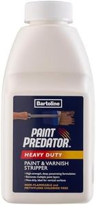 Bartoline Paint Predator Heavy Duty and Varnish Stripper 500 ml, Professional Strength, Non-Caustic Remover for Wood, Metal and Masonry