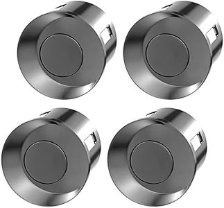 Sonda del Sensor de Estacionamiento 4 Sensores 2,3 m, Sensor Universal de Ayuda para Aparcar Inducción Exacto para Vehículos, Resistentes a la Intemperie Gris - Pack de 4
