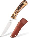Bear & Son 751 Stag Delrin Bird & Trout Knife, 6 1/2-Inch