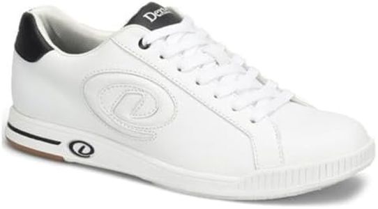 Dexter Mens Nash Bowling Shoes (for Right or Left Handed Bowlers- Universal Slide Soles on Both Shoes) - White 11